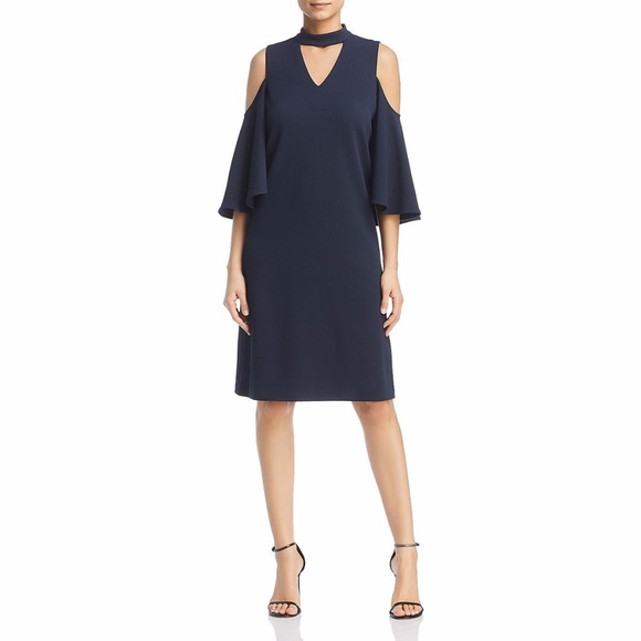 NIC + ZOE Cold Shoulder Cut-Out Dress